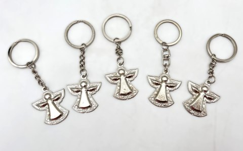 Brelok metalowy 10szt. ANIOŁ GIFT - odlewy Brelok metalowy 10szt. ANIOŁ GIFT - odlewy