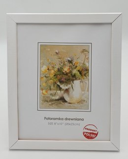 Fotoramka drewniana biała 20x25cm Goya-obrazy
