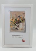 Fotoramka drewniana dyplomowa A4 biała 21 x 30 cm Goya-obrazy Fotoramka drewniana dyplomowa A4 biała 21 x 30 cm Goya-obrazy