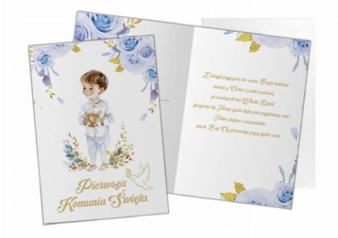Kartka z życzeniami KARNET KOMUNIJNY 4 AARON-humor Kartka z życzeniami KARNET KOMUNIJNY 4 AARON-humor