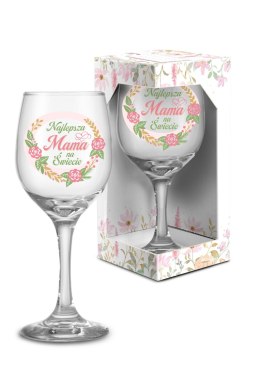 Kieliszek do wina 220ml Najlepsza Mama na świecie MAX GIFT