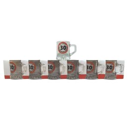 Kieliszek kufelek 6szt. 30-tka 25ml ETK
