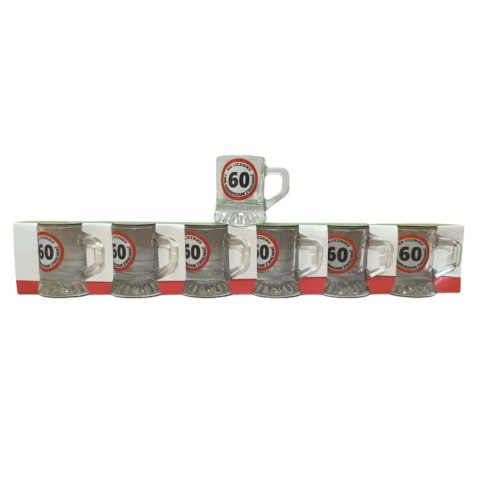 Kieliszek kufelek 6szt. 60-tka 25ml ETK Kieliszek kufelek 6szt. 60-tka 25ml ETK