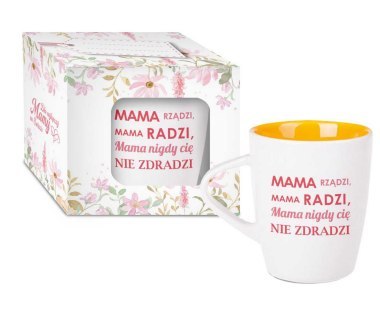Kubek 250 ml Mama rządzi MAX GIFT Kubek 250 ml Mama rządzi MAX GIFT