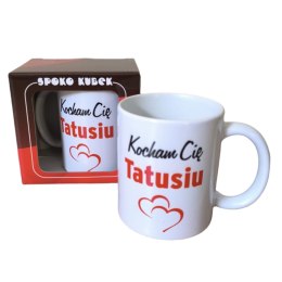 Kubek w ozdobnym opakowaniu Kocham Cię Tatusiu 300 ml ETK