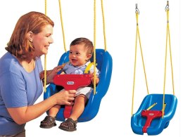 Little Tikes 2-in-1 Snug n Secure™ Swing 4 pk Displayer Huśtawka Niebieska 617973 Little Tikes