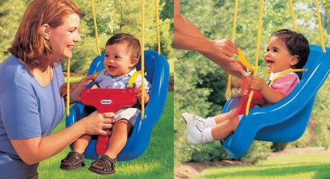 Little Tikes 2-in-1 Snug n Secure™ Swing 4 pk Displayer Huśtawka Niebieska 617973 Little Tikes Little Tikes 2-in-1 Snug n Secure™ Swing 4 pk Displayer Huśtawka Niebieska 617973 Little Tikes