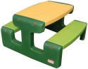 Little Tikes Large Picnic Table - Evergreen Duży Stolik Do Zabawy 466A00060 Zielony Little Tikes Little Tikes Large Picnic Table - Evergreen Duży Stolik Do Zabawy 466A00060 Zielony Little Tikes