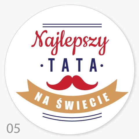 Naklejki 12szt. NAJLEPSZY TATA NA ŚWIECIE NAKLEJKI Naklejki 12szt. NAJLEPSZY TATA NA ŚWIECIE NAKLEJKI