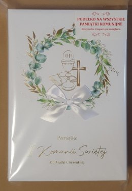 Pudełko na wszystkie pamiątki komunijne od Matki Chrzestnej TANGRAM-PLUS