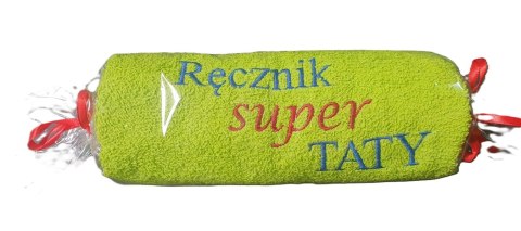 Ręcznik 50 x 100cm Super Tata FUZJA-SĄSIAD Ręcznik 50 x 100cm Super Tata FUZJA-SĄSIAD