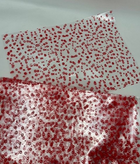 Worek celofan 25x35 czerwone kwiaty 25szt N8 POLSY-worki foliowe Worek celofan 25x35 czerwone kwiaty 25szt N8 POLSY-worki foliowe