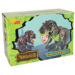 Dinozaur T-REX elektroniczny chodzi ryczy zielony Kik Sp. z o. o. Sp. k.