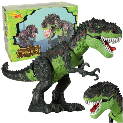 Dinozaur T-REX elektroniczny chodzi ryczy zielony Kik Sp. z o. o. Sp. k. Dinozaur T-REX elektroniczny chodzi ryczy zielony Kik Sp. z o. o. Sp. k.