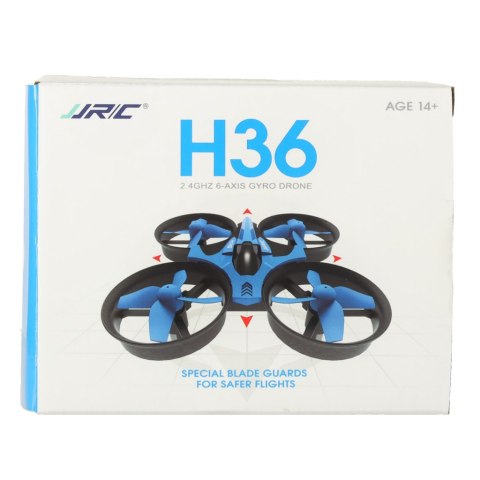 Dron RC JJRC H36 mini 2.4GHz 4CH 6 axis niebieski Kik Sp. z o. o. Sp. k. Dron RC JJRC H36 mini 2.4GHz 4CH 6 axis niebieski Kik Sp. z o. o. Sp. k.