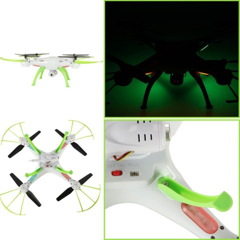 Dron RC Syma X5HW kamera FPV WiFi 2,4GHz biały Kik Sp. z o. o. Sp. k. Dron RC Syma X5HW kamera FPV WiFi 2,4GHz biały Kik Sp. z o. o. Sp. k.