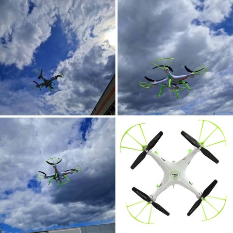 Dron RC Syma X5HW kamera FPV WiFi 2,4GHz biały Kik Sp. z o. o. Sp. k. Dron RC Syma X5HW kamera FPV WiFi 2,4GHz biały Kik Sp. z o. o. Sp. k.