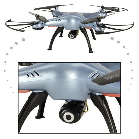 Dron RC Syma X5HW kamera FPV WiFi 2,4GHz niebieski Kik Sp. z o. o. Sp. k. Dron RC Syma X5HW kamera FPV WiFi 2,4GHz niebieski Kik Sp. z o. o. Sp. k.