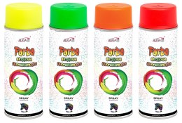 Farba w sprayu akrylowa fluorescencyjna mix kol. 400ml | FSF-0157-MIX ALIGA