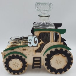 Karafka + 6 kieliszków TRAKTOR 50 urodziny REPETA-18NASTKI
