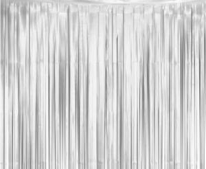 Kurtyna matowa B&C srebrna 100 x 200 cm SH-KMSR GODAN Kurtyna matowa B&C srebrna 100 x 200 cm SH-KMSR GODAN