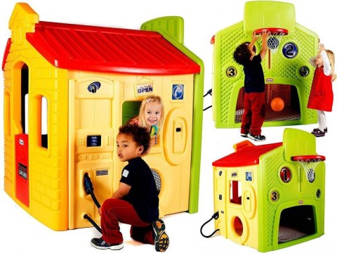 Little Tikes Tikes Town™ Playhouse (Evergreen) Domek Miejski 444C00060 Little Tikes Little Tikes Tikes Town™ Playhouse (Evergreen) Domek Miejski 444C00060 Little Tikes