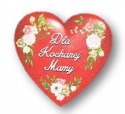 Magnes serce dla Kochanej Mamy 6,5 x 6,5 cm EXPO Magnes serce dla Kochanej Mamy 6,5 x 6,5 cm EXPO