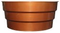 Miska stroik 16 cm miedź POLPLAST Miska stroik 16 cm miedź POLPLAST