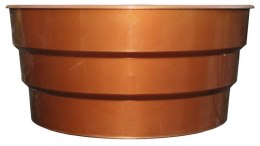 Miska stroik 16 cm miedź POLPLAST