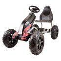 OLBRZYMI GOKART NA PEDAŁY, POMPOWANE KOŁA/B012 Import SUPER-TOYS