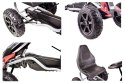 OLBRZYMI GOKART NA PEDAŁY, POMPOWANE KOŁA/B012 Import SUPER-TOYS