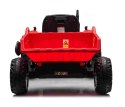 OLBRZYMI TRAKTOR 24 V Z PRZYCZEPĄ I ELEKTRYCZNIE PODNOSZONYM KIPREM SUPER JAKOŚĆ/HC306 Import SUPER-TOYS