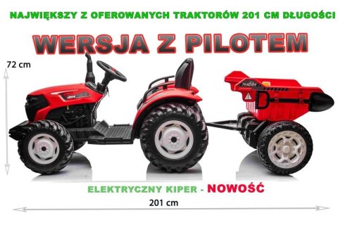 OLBRZYMI TRAKTOR 24 V Z PRZYCZEPĄ I ELEKTRYCZNIE PODNOSZONYM KIPREM SUPER JAKOŚĆ/HC306 Import SUPER-TOYS OLBRZYMI TRAKTOR 24 V Z PRZYCZEPĄ I ELEKTRYCZNIE PODNOSZONYM KIPREM SUPER JAKOŚĆ/HC306 Import SUPER-TOYS