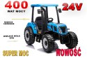 OLBRZYMI TRAKTOR MX-616 NA AKUMULATOR Z PILOTEM 24 V, 400 W/A011-24 Import SUPER-TOYS