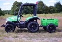 OLBRZYMI TRAKTOR Z PRZYCZEPĄ ,24V, 4X4 JAKOŚĆ/BLT206 Import SUPER-TOYS