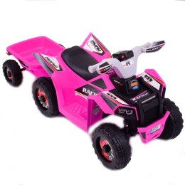 QUAD ATV ROAD Z PRZYCZEPĄ I MEGAFONEM/XMX630T Import SUPER-TOYS