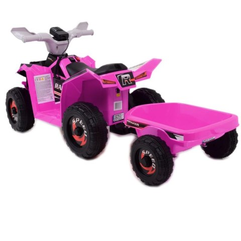 QUAD ATV ROAD Z PRZYCZEPĄ I MEGAFONEM/XMX630T Import SUPER-TOYS QUAD ATV ROAD Z PRZYCZEPĄ I MEGAFONEM/XMX630T Import SUPER-TOYS