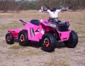 QUAD ATV ROAD Z PRZYCZEPĄ I MEGAFONEM/XMX630T Import SUPER-TOYS