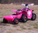 QUAD ATV ROAD Z PRZYCZEPĄ I MEGAFONEM/XMX630T Import SUPER-TOYS