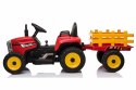 SUPER TRAKTOR BLOW - NA AKUMULATOR Z PRZYCZEPĄ, MIĘKKIE KOŁA, MIEKKIE SIEDZENIE, PILOT/XMX611 Import SUPER-TOYS
