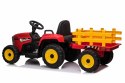 SUPER TRAKTOR BLOW - NA AKUMULATOR Z PRZYCZEPĄ, MIĘKKIE KOŁA, MIEKKIE SIEDZENIE, PILOT/XMX611 Import SUPER-TOYS