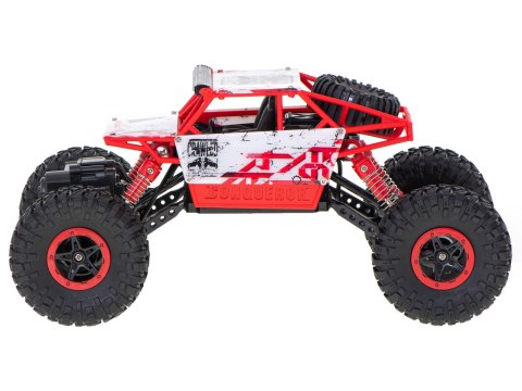 Samochód zdalnie sterowany na pilota RC Rock Crawler HB 2,4GHz 1:18 czerwony Kik Sp. z o. o. Sp. k. Samochód zdalnie sterowany na pilota RC Rock Crawler HB 2,4GHz 1:18 czerwony Kik Sp. z o. o. Sp. k.