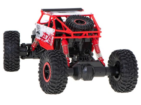 Samochód zdalnie sterowany na pilota RC Rock Crawler HB 2,4GHz 1:18 czerwony Kik Sp. z o. o. Sp. k. Samochód zdalnie sterowany na pilota RC Rock Crawler HB 2,4GHz 1:18 czerwony Kik Sp. z o. o. Sp. k.