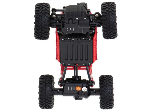 Samochód zdalnie sterowany na pilota RC Rock Crawler HB 2,4GHz 1:18 czerwony Kik Sp. z o. o. Sp. k. Samochód zdalnie sterowany na pilota RC Rock Crawler HB 2,4GHz 1:18 czerwony Kik Sp. z o. o. Sp. k.