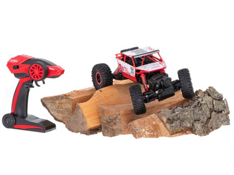 Samochód zdalnie sterowany na pilota RC Rock Crawler HB 2,4GHz 1:18 czerwony Kik Sp. z o. o. Sp. k. Samochód zdalnie sterowany na pilota RC Rock Crawler HB 2,4GHz 1:18 czerwony Kik Sp. z o. o. Sp. k.