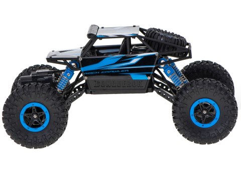 Samochód zdalnie sterowany na pilota RC Rock Crawler HB 2,4GHz 1:18 niebieski Kik Sp. z o. o. Sp. k. Samochód zdalnie sterowany na pilota RC Rock Crawler HB 2,4GHz 1:18 niebieski Kik Sp. z o. o. Sp. k.