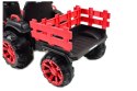 WIELKI TRAKTOR NA AKUMULATOR Z PRZYCZEPĄ "POWER 06", MIĘKKIE SIEDZENIE/WH-777 Import SUPER-TOYS