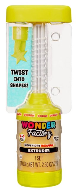 Wonder Factory Never Dry Dough Extruder - Yellow 532279 MGA