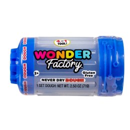 Wonder Factory Never Dry Dough Singles - Blue 595014 MGA