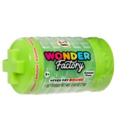 Wonder Factory Never Dry Dough Singles - Green 594987 MGA